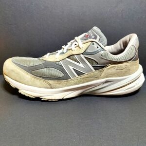 New Balance 990v6 Low Castlerock Grey Sneakers Mens Shoes Size 16
